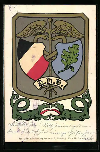 AK Wappen des Deutschen Handlungsgehilfen-Verbands