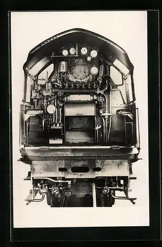 AK Cab of LNER High Pressure Compund, Express Locomotive No. 10000