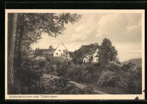 AK Tübingen, Gasthaus-Gutshof Schwärzloch