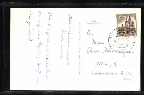 AK Schäffern, Gesamtansicht mit Umgebung von oben