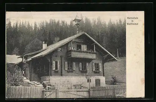 AK Alpl, Waldschule in Waldheimat