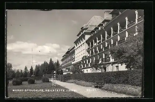 AK Murau-Stolzalpe, Die Heilstätte
