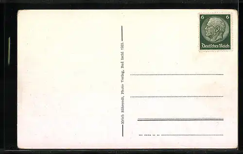 AK Scharfling am Monsee, Salzkammergut, Panorama