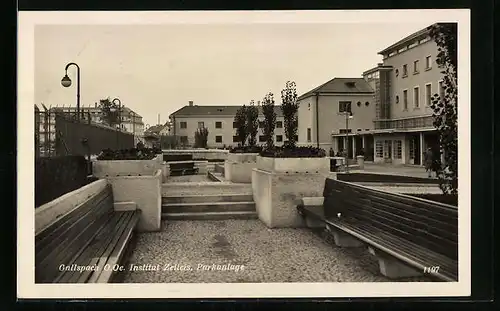 AK Gallspach, Institut Zeileis, Parkanlage