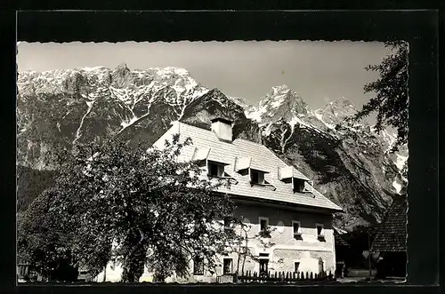 Foto-AK Hinterstoder, Pension Johann Pernkopf, Prentnergut 15