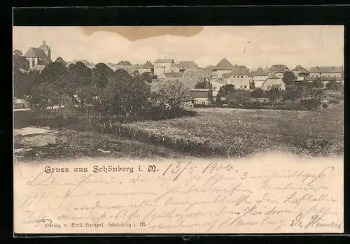 AK Schönberg i. M., Gesamtansicht