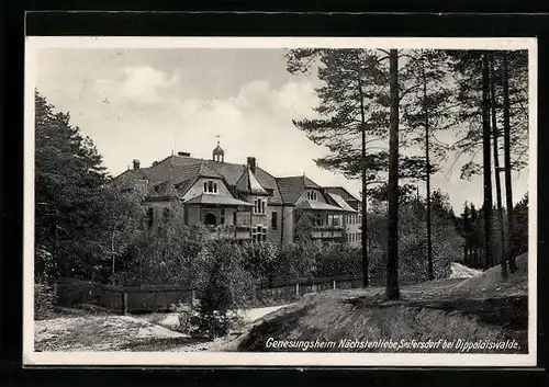 AK Seifersdorf bei Dippoldiswalde, Genesungsheim Nächstenliebe