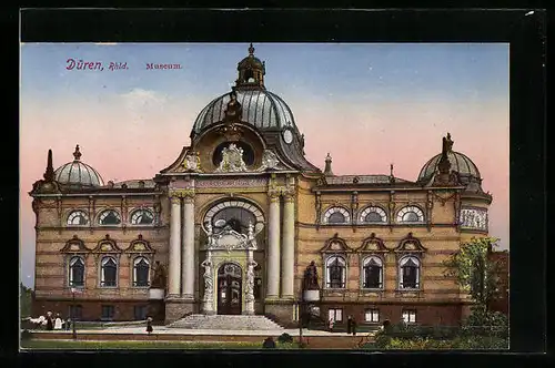 AK Düren / Rhld., Museum, Vorderansicht