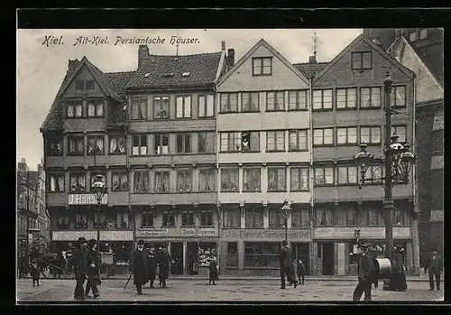 AK Alt-Kiel, Persianische Häuser mit Geschäften