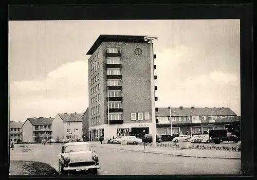 AK Harksheide, Blick zum Rathaus