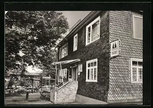 AK Dröbischau (Thür. Wald), Gasthaus Kemter