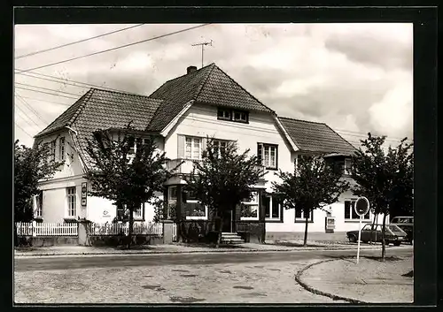 AK Weste, Gasthaus Cordes am Bahnhof
