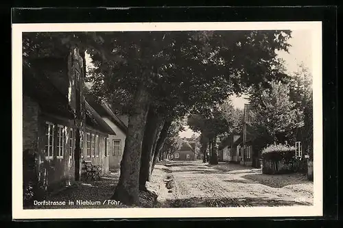 AK Nieblum /Föhr, Dorfstrasse