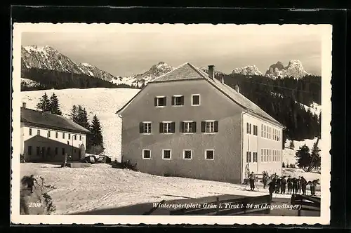 AK Grän, Jugendlager im Wintersportplatz