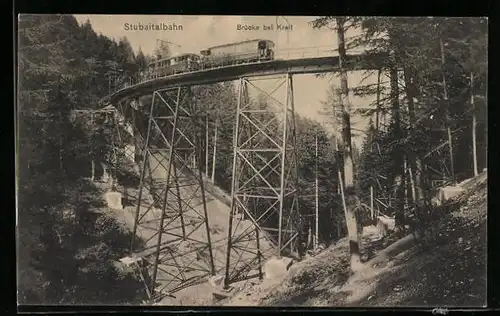 AK Kreit, Brücke der Stubaitalbahn