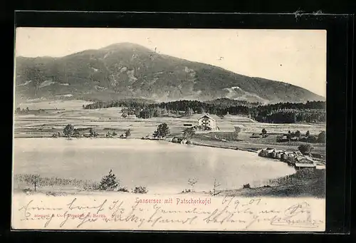 AK Lans, Lansersee mit Patscherkofel