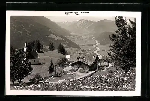 AK Mösern, Tiefblick in das Inntal