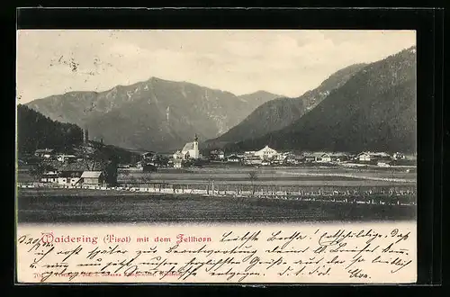 AK Waidering, Gesamtansicht mit dem Fellhorn