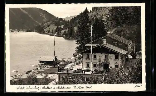 AK Haller am Haldensee, Hotel Alpenhof