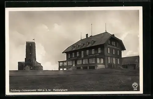 AK Feldberg i. Schwarzwald, Feldbergturm