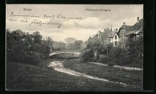 AK Erfurt, Pförtchen-Anlagen