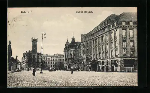 AK Erfurt, Bahnhofsplatz