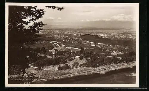 AK Sasbachwalden, Totalansicht von einem Berg aus