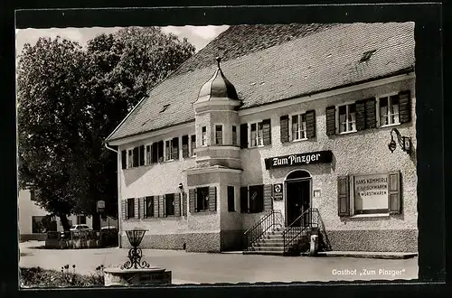 AK Markt Peiting, Gasthof und Metzgerei Zum Pinzger