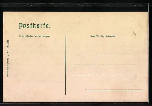 AK Bad Oeynhausen, Augusta-Platz mit Gebäuden