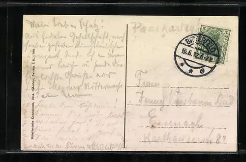 AK Bitterfeld, Partie am grossen Teich