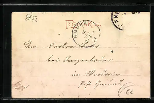 AK Lenggries, Partie an der Kirche