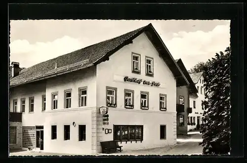 AK Thurmansbang / Bayer. Wald, Gasthof Zur Post