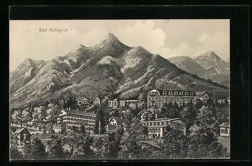 AK Bad Kohlgrub, Gesamtansicht