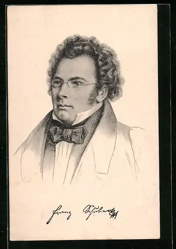 AK Franz Peter Schubert, Komponist, 1797-1828