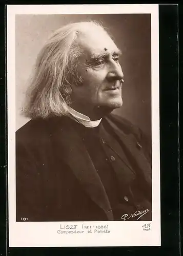 AK Liszt, Compositeur et Pianiste, 1811-1886