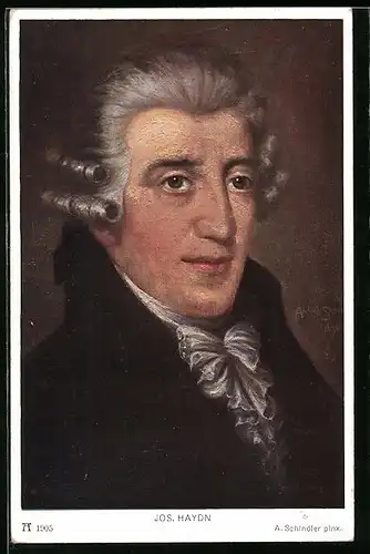 AK Portrait von Joseph Haydn, Komponist