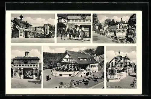 AK Königstein i. Ts., Hofgut Rettershof, Café zum fröhlichen Landmann