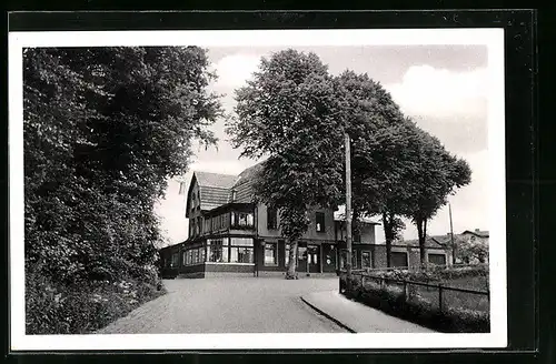 AK Albersdorf, Hotel-Café Waldesruh