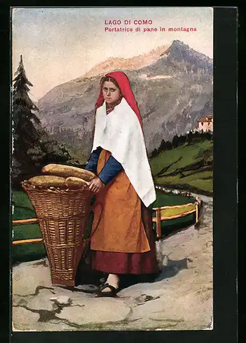 AK Lago di Como, Portatrice di pane in montagna