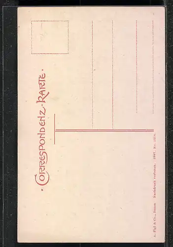 AK Schütze in alter Grödner Tracht