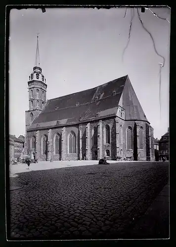 Fotografie Brück & Sohn Meissen, Ansicht Bautzen, Petrikirche