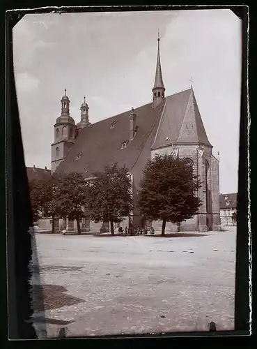 Fotografie Brück & Sohn Meissen, Ansicht Pegau, Laurentiuskirche