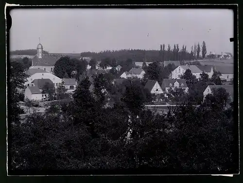 Fotografie Brück & Sohn Meissen, Ansicht Oschatz, Blick auf Alt Oschatz mit der Kirche