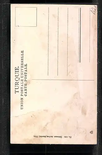 AK Constantinople, Mendiants Turcs