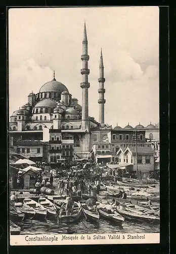 AK Constantinople, Mosquee de la Sultan Validé à Stamboul