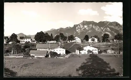 AK Horn, Gesamtansicht mit Branderschrofen