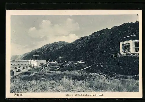 AK Göhren /Rügen, Strandkonditorei mit Höwt