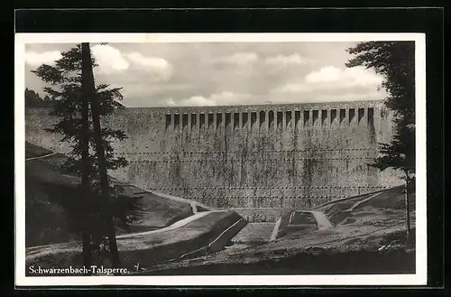 AK Forbach /Schwarzw., Schwarzenbach-Talsperre