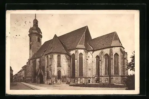 AK Torgau /Elbe, Die Stadtkirche