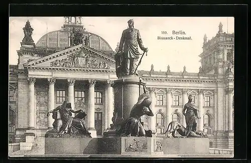AK Berlin, Bismarck-Denkmal